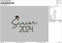 Senior24 02 Embroidery File 6 sizes