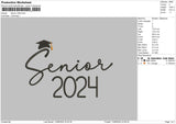 Senior24 02 Embroidery File 6 sizes