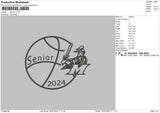 Senior 24 Embroidery File 6 sizes