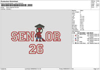Senior Spider 26 27 Embroidery 2 Files