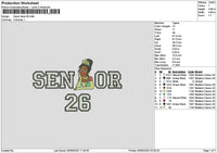Senior Tiana 26 27 Embroidery 2 Files