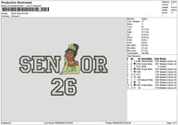 Senior Tiana 26 27 Embroidery 2 Files
