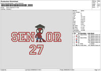 Senior Spider 26 27 Embroidery 2 Files