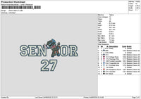 Senior Stitch 26 27 Embroidery 2 Files