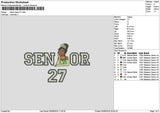 Senior Tiana 26 27 Embroidery 2 Files