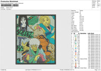 Sennin Embroidery File 4 size