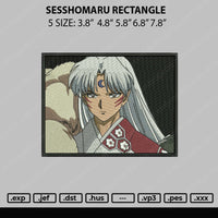 Sesshomaru Embroidery File 5 sizes