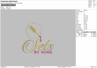 Sets Embroidery File 4 size
