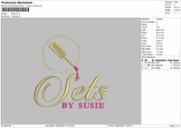 Sets Embroidery File 4 size