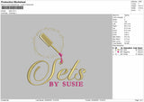 Sets Embroidery File 4 size