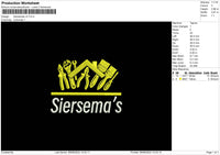 Siersemas V2 Embroidery File 6 sizes