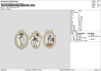 Ducks Halloween Embroidery File 6 sizes