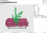 Simple Living Designs Embroidery File 4 sizes