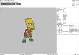 Simpson Sling Embroidery File 6 sizes