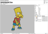 Simpson Sling Embroidery File 6 sizes