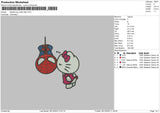 Spiderkitty 02 Embroidery File 6 sizes