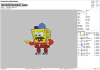 Sponge Sport Embroidery File 6 sizes
