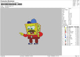 Sponge Sport Embroidery File 6 sizes