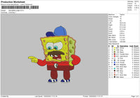 Sponge Sport Embroidery File 6 sizes