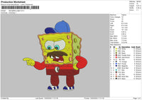 Sponge Sport Embroidery File 6 sizes