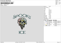 Spooky1607 Embroidery File 6 sizes