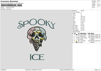 Spooky1607 Embroidery File 6 sizes