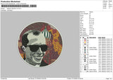 Stephan Bandera V2 Embroidery File 5 sizes
