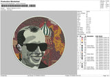 Stephan Bandera V2 Embroidery File 5 sizes