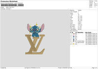 Stitch 2704 Embroidery File 6 sizes