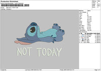 Stitch Text 0601 Embroidery File 6 sizes