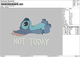 Stitch Text 0601 Embroidery File 6 sizes