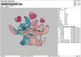 Stitch Hug 002 Embroidery File 6 sizes