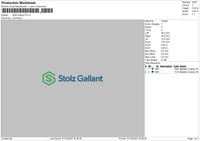 Stolz G Embroidery File 6 sizes
