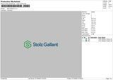 Stolz G Embroidery File 6 sizes