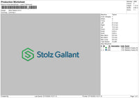 Stolz G Embroidery File 6 sizes
