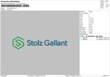 Stolz G Embroidery File 6 sizes