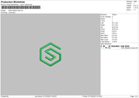 Stolz G V2 Embroidery File 6 sizes
