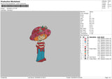 Strawberry V2 Embroidery File 6 sizes