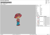 Strawberry V2 Embroidery File 6 sizes