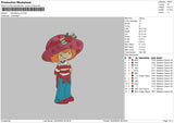 Strawberry V2 Embroidery File 6 sizes