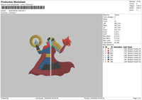 Supernatural Creatures Embroidery File 4 size