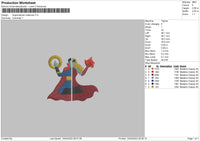 Supernatural Creatures Embroidery File 4 size