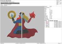 Supernatural Creatures Embroidery File 4 size
