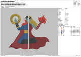 Supernatural Creatures Embroidery File 4 size