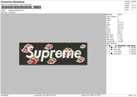 Supreme Akatsuki Embroidery File 4 size