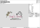 Susystext Embroidery File 6 sizes