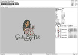 Sweetsbytext Embroidery File 6 sizes