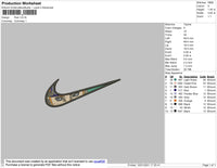 Swoosh Anime Bundle Embroidery File 9 Swoosh
