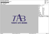 Tab V1 V2 Embroidery File 6 sizes