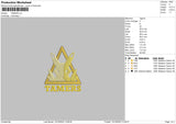 Tamers Embroidery File 6 sizes